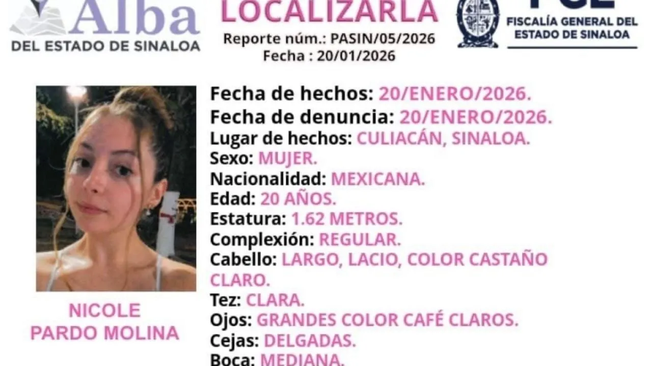 Liberan a “La Nicholette”, la influencer secuestrada en Culiacán