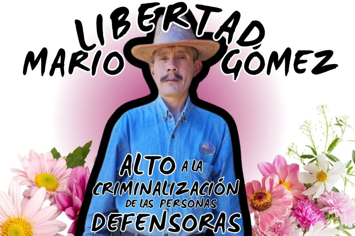Más de 50 ONG protestaron por la detención del defensor tsotsil, Mario Gómez