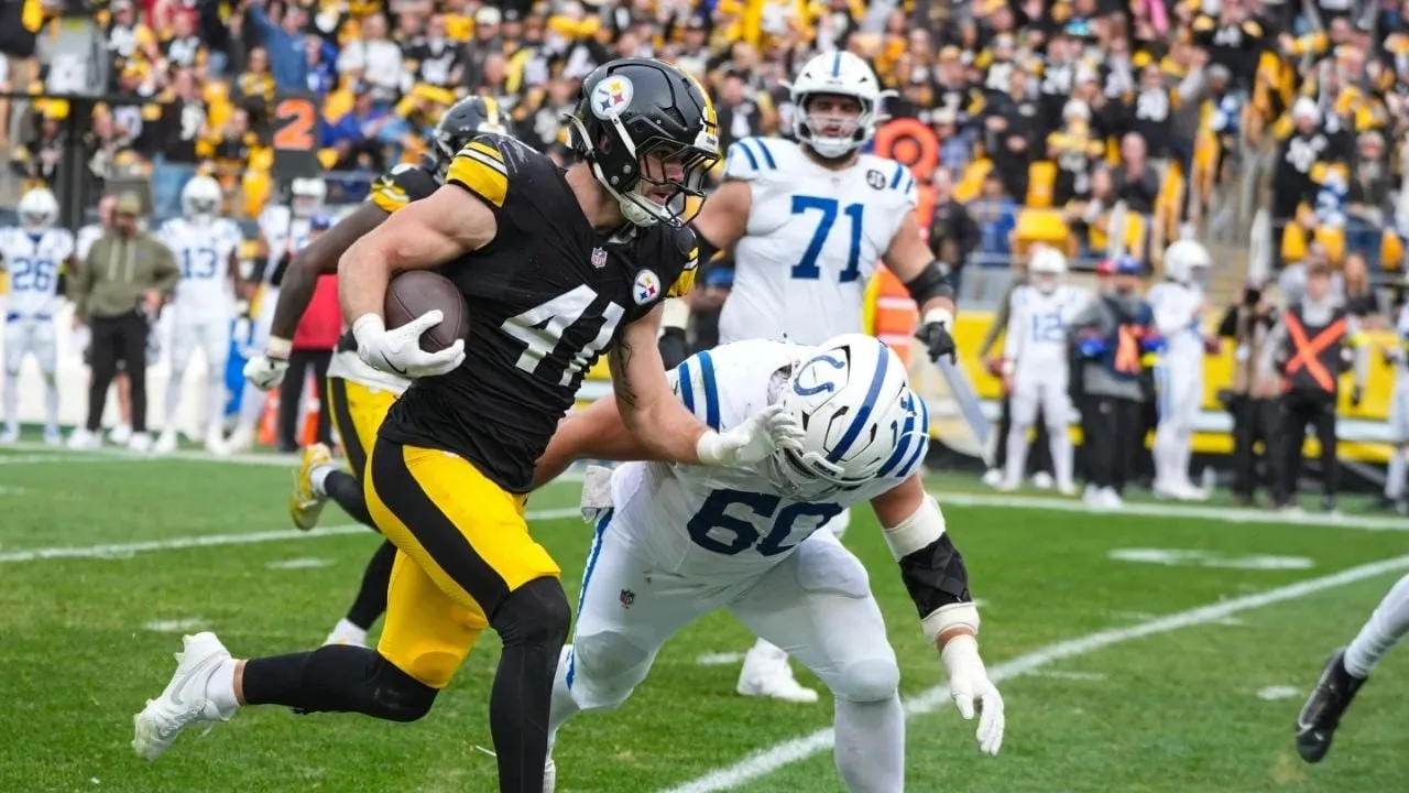 Los Steelers fuerzan 6 pérdidas de balón y supera por 27-20 a los Colts, líderes de la AFC