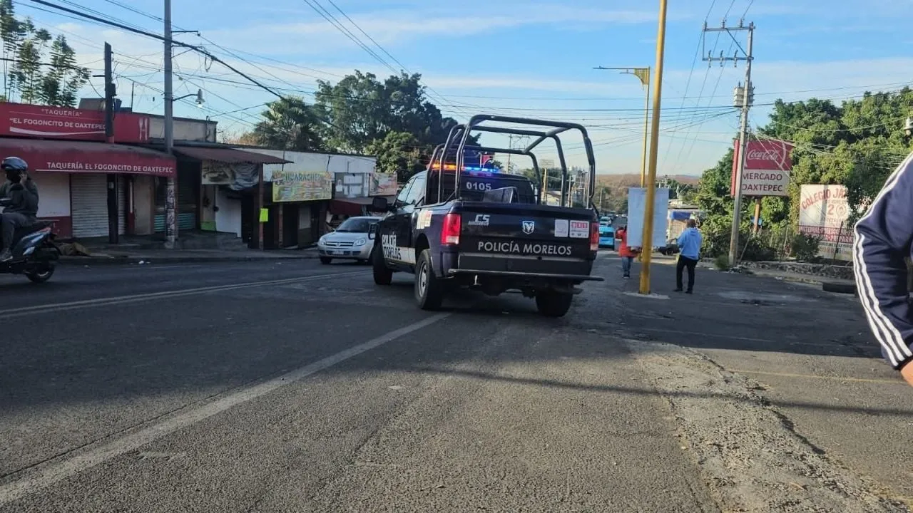 Jornada violenta en Morelos deja tres personas sin vida y dos policías lesionados