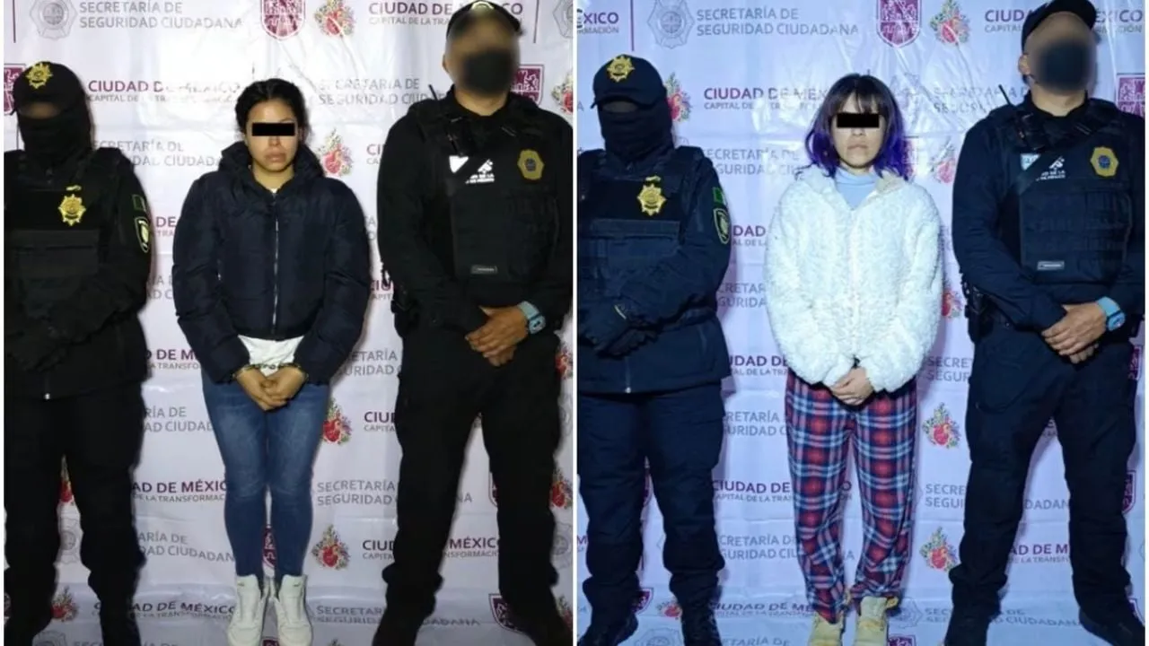 Detienen a “Conny” y a “Cybet”, presuntas integrantes de La Unión Tepito