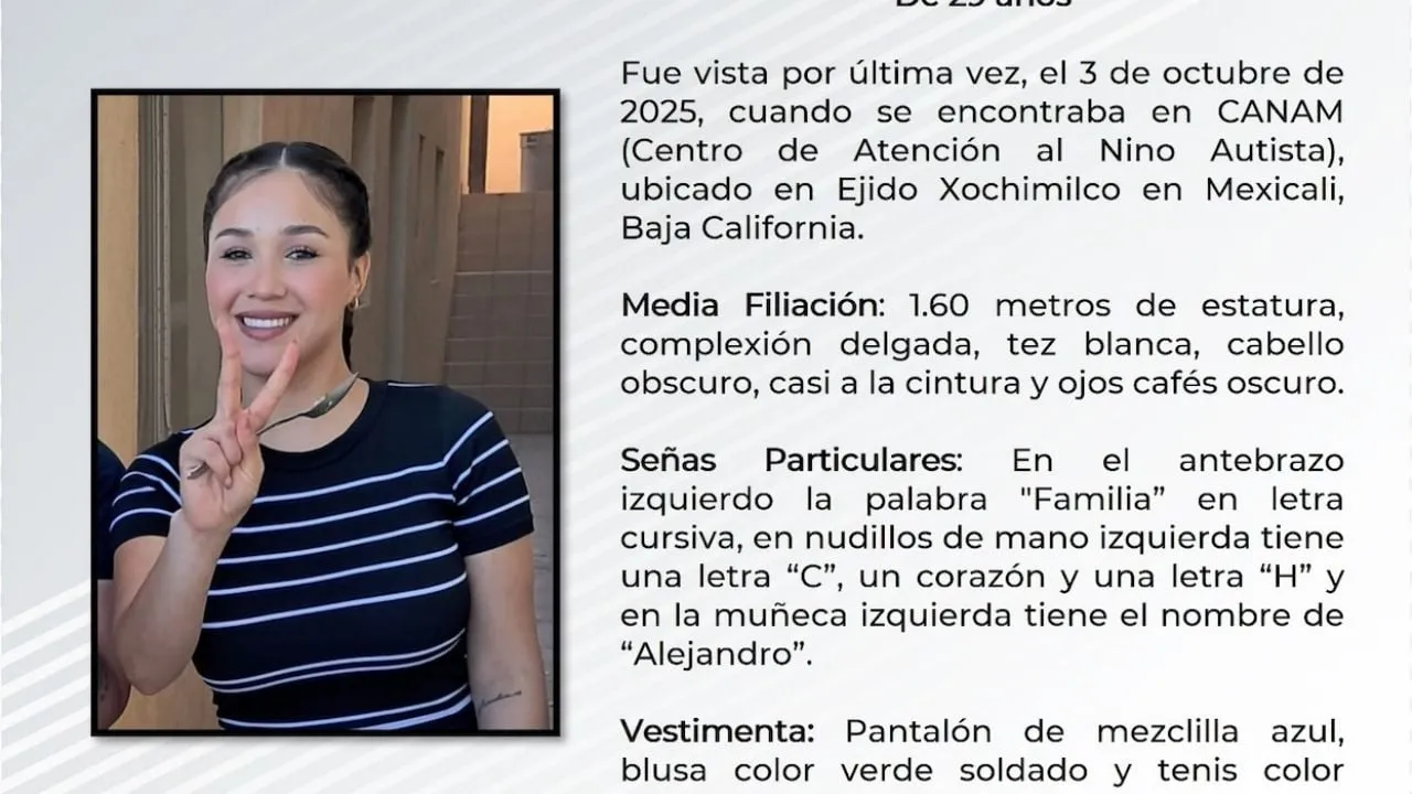 Asesinan a la joven Joseline Dianeth; encuentran su cuerpo en un canal de Mexicali
