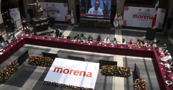 Crisis en Morena: tres grupos disputan el partido fundado por AMLO