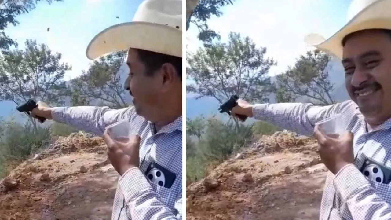 Captan a diputado hidalguense disparando arma; Congreso pide investigar (Video)