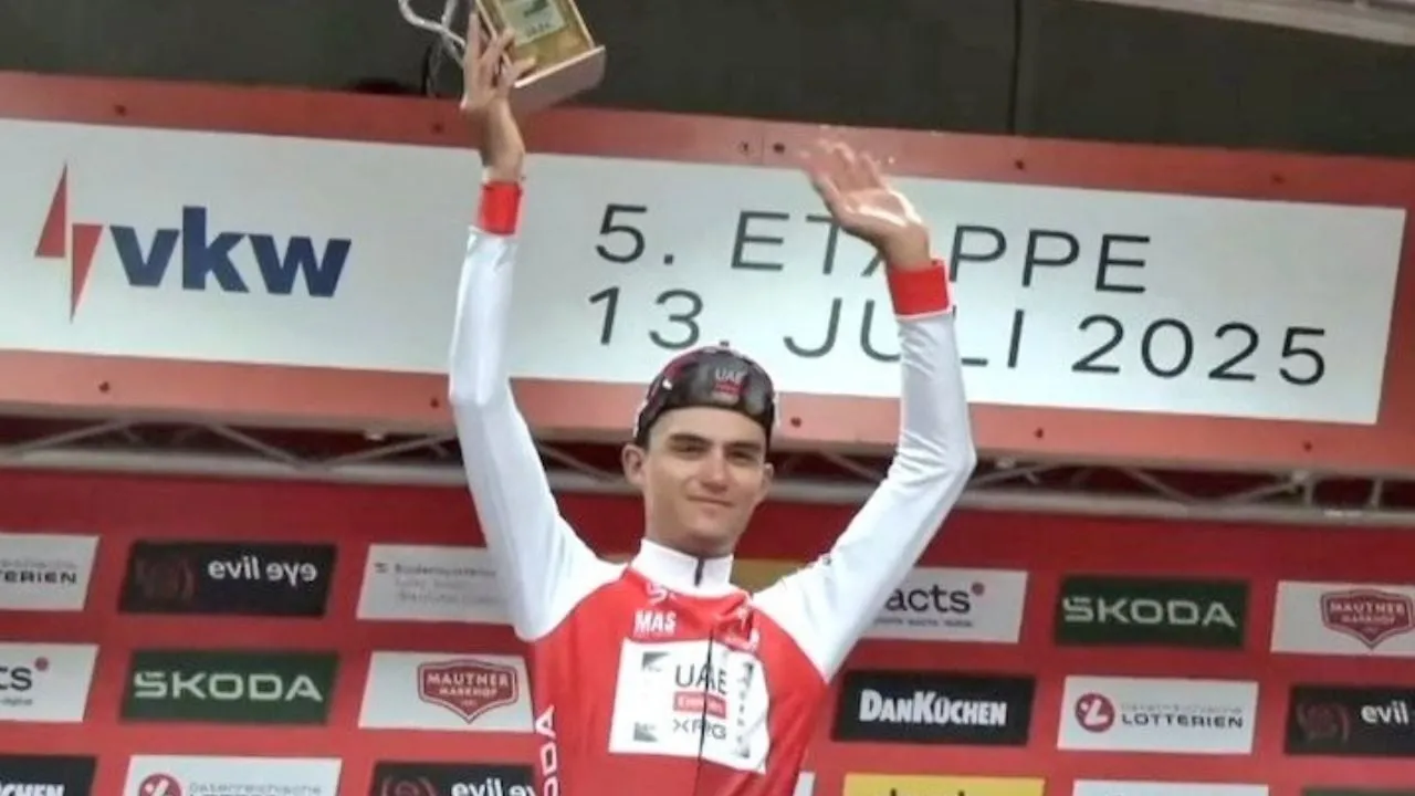 Isaac del Toro se corona en el Tour de Austria 2025