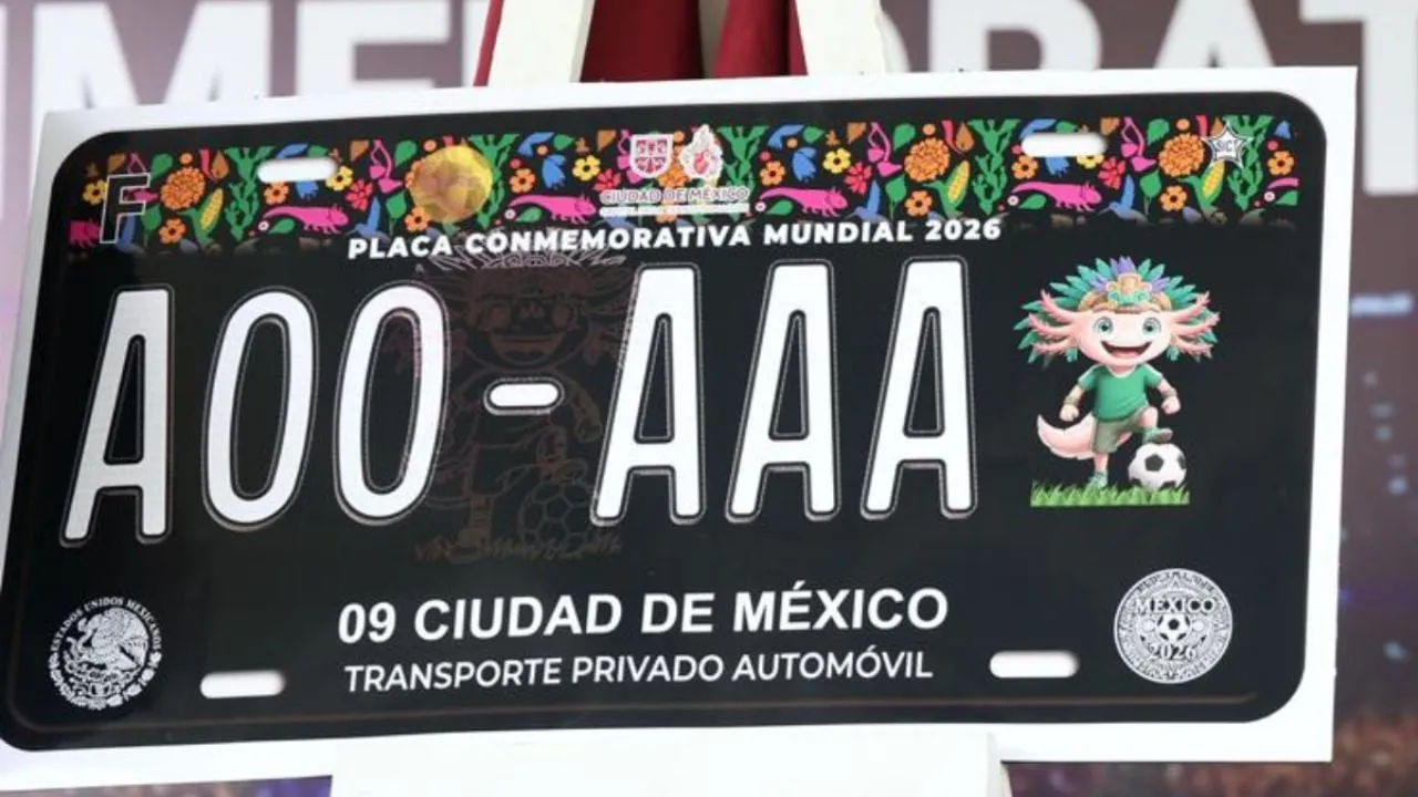CDMX venderá 60 mil placas conmemorativas del Mundial; esto costarán