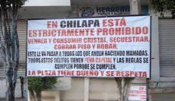 Narco mensaje: La plaza se respeta, 6 cabezas humanas encuentran en Chilapa, Guerrero. VIDEO