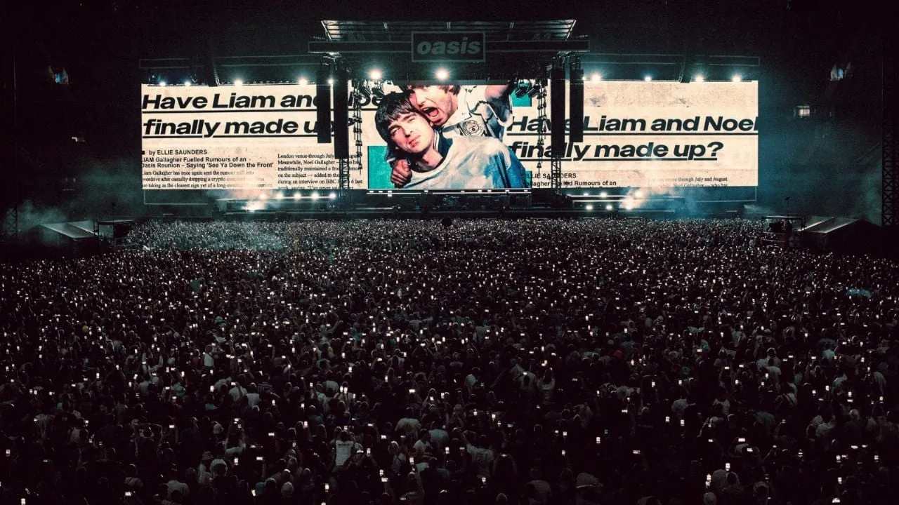 Un hombre murió al caer durante un concierto de Oasis en el estadio de Wembley de Londres
