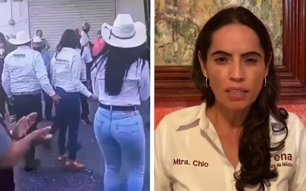 Rocío Moreno defiende a David Monreal por video de agresión sexual.