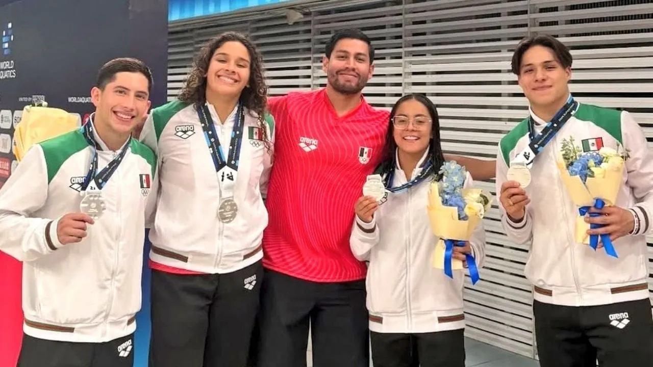 México obtiene plata en equipo mixto de Súper Final de Copa del Mundo de Clavados