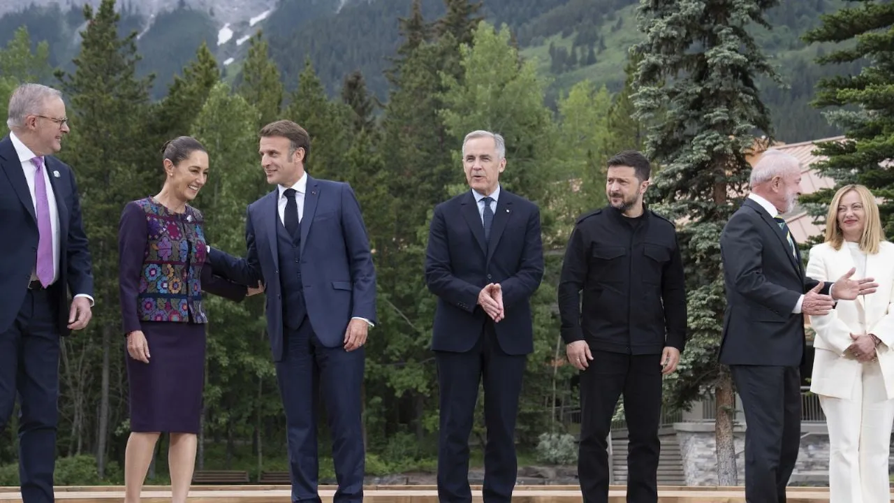 Así fue la participación de Claudia Sheinbaum en la Cumbre del G7 (Fotogalería y video)