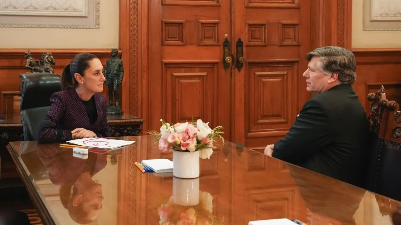 Sheinbaum y Landau abordan “diversos temas” de la relación México-EU