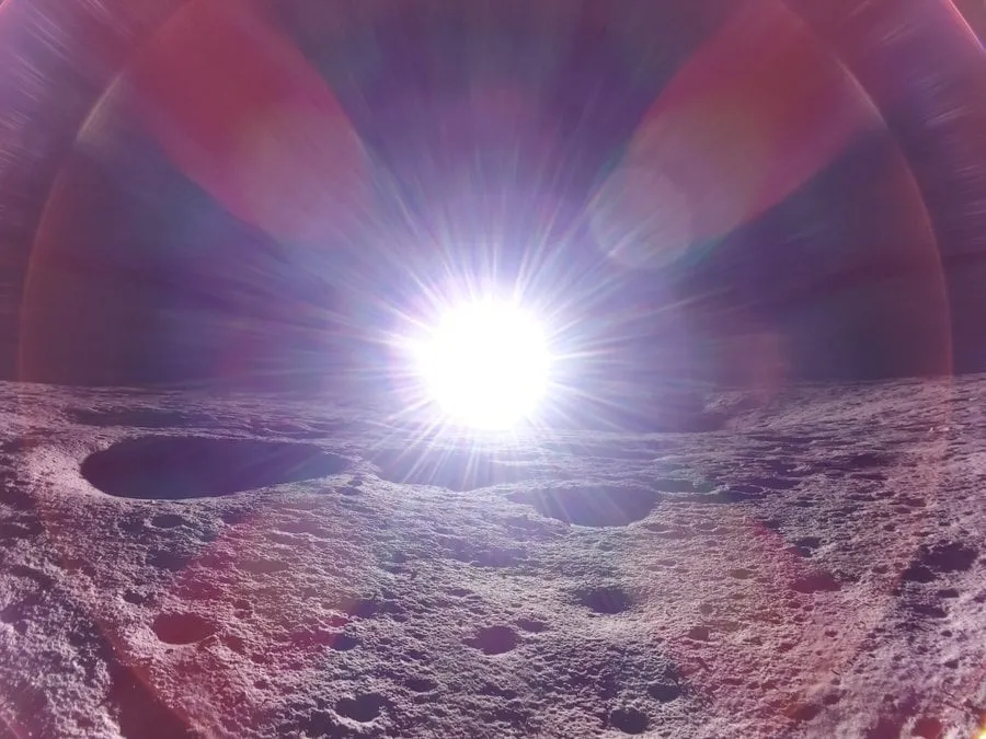 Así es la puesta de Sol en la Luna: Blue Ghost capta impresionantes fotos del atardecer (Video)