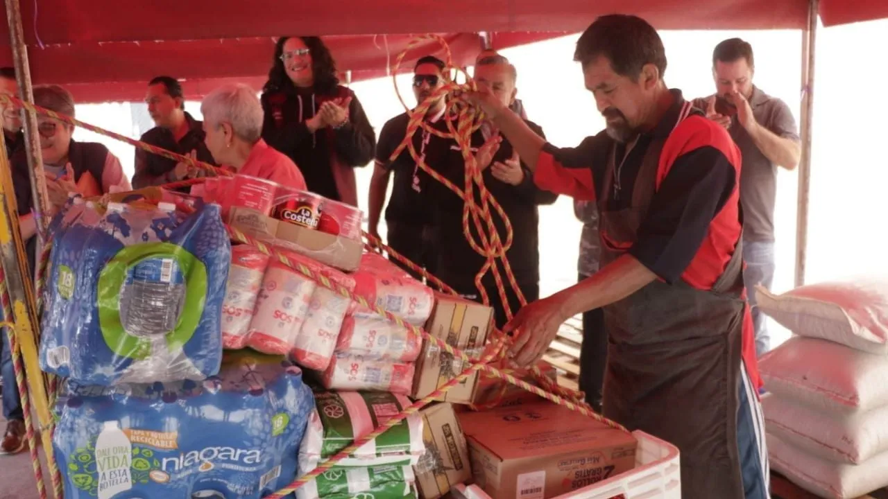 Central de Abastos de la CDMX manda 70 toneladas de víveres a Veracruz