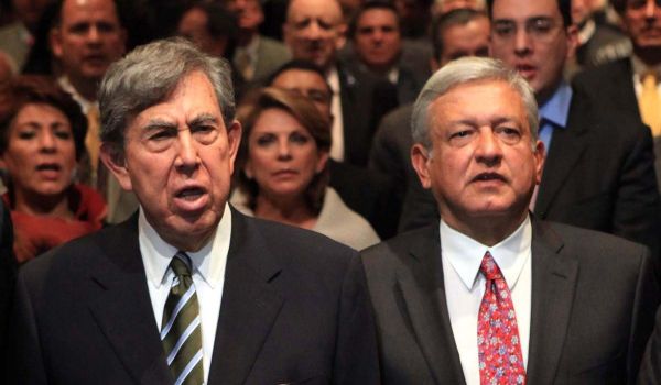 Cuauhtémoc Cárdenas tiene COVID-19 revela AMLO