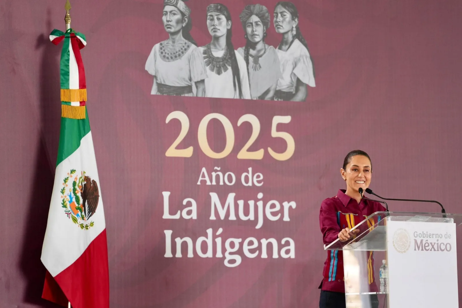 Sheinbaum envía propuesta para nombrar a 2025 “Año de la Mujer Indígena”