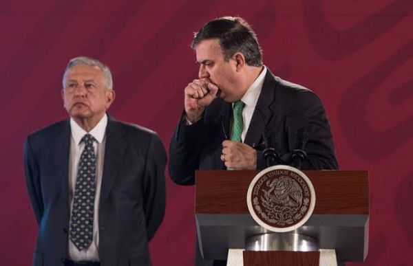 Ebrard espera resultados de prueba COVID19 