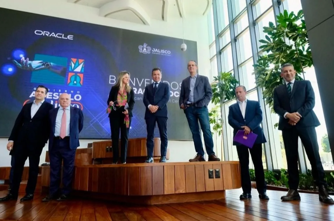 Jalisco lanza alianza con Oracle; impulsarán IA y tecnología