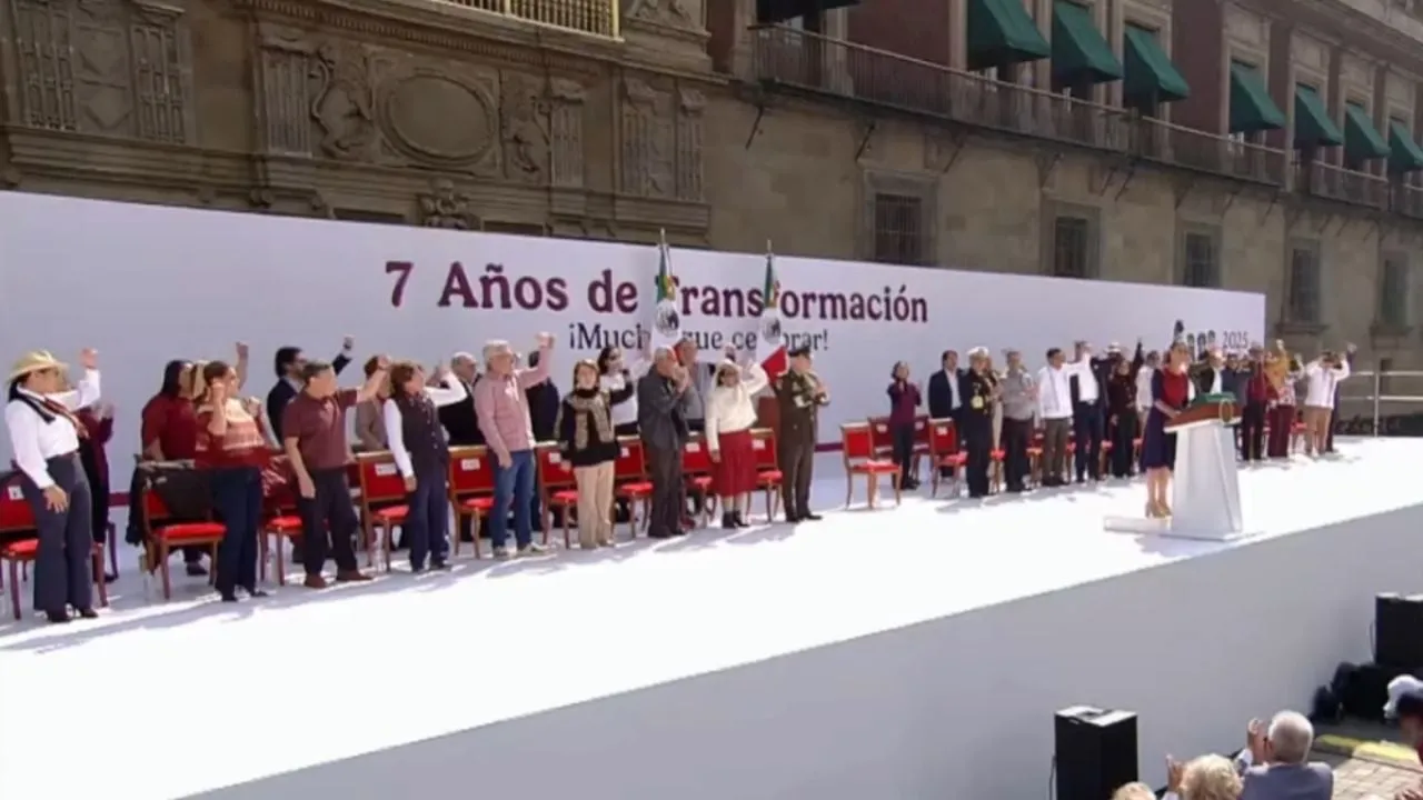 EN VIVO: Claudia Sheinbaum encabeza el mitin “Siete años de transformación”