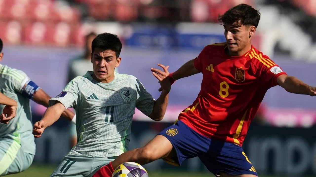México rescata el empate ante España en el Mundial Sub-20