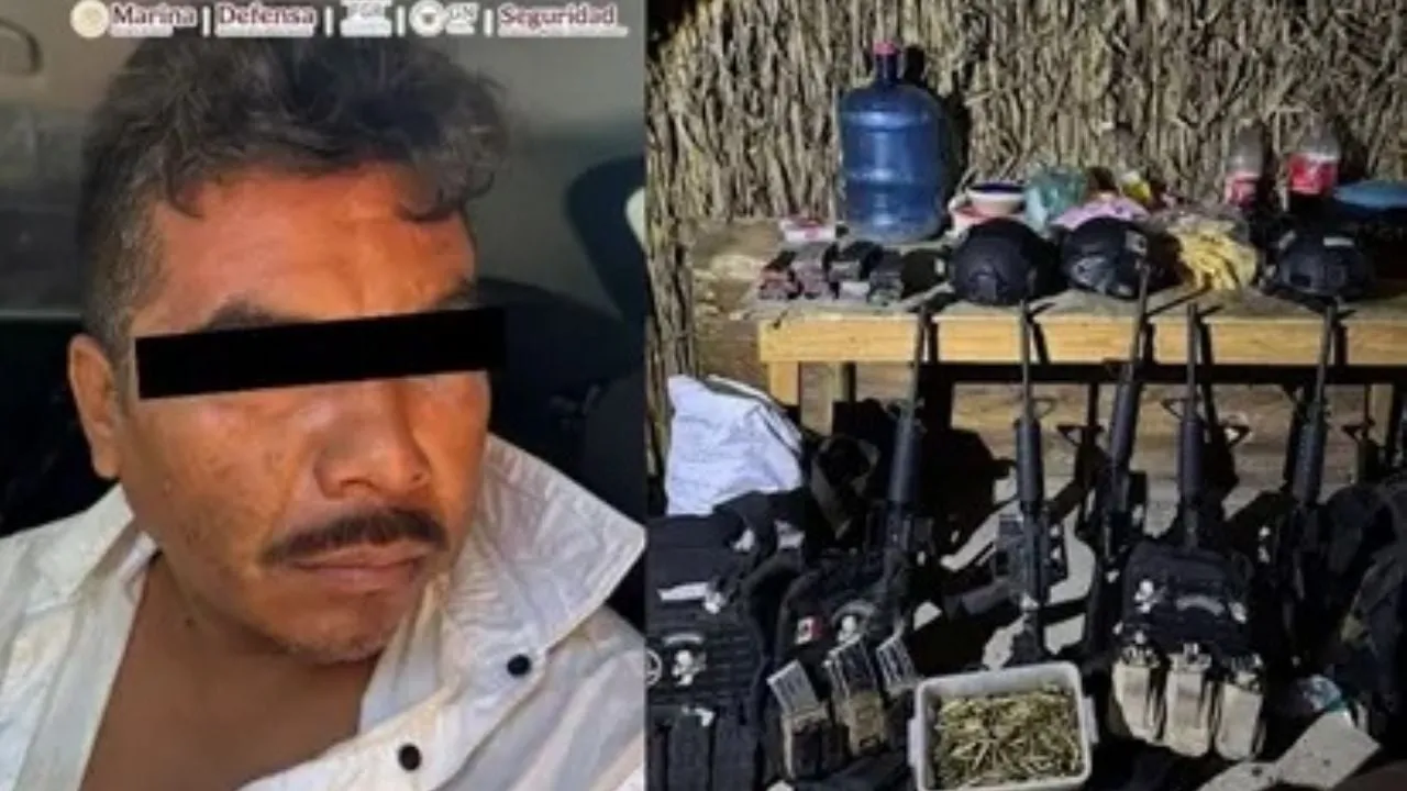 Detienen a “El Cali”, principal proveedor de armas de célula delictiva de “Los Cromos”