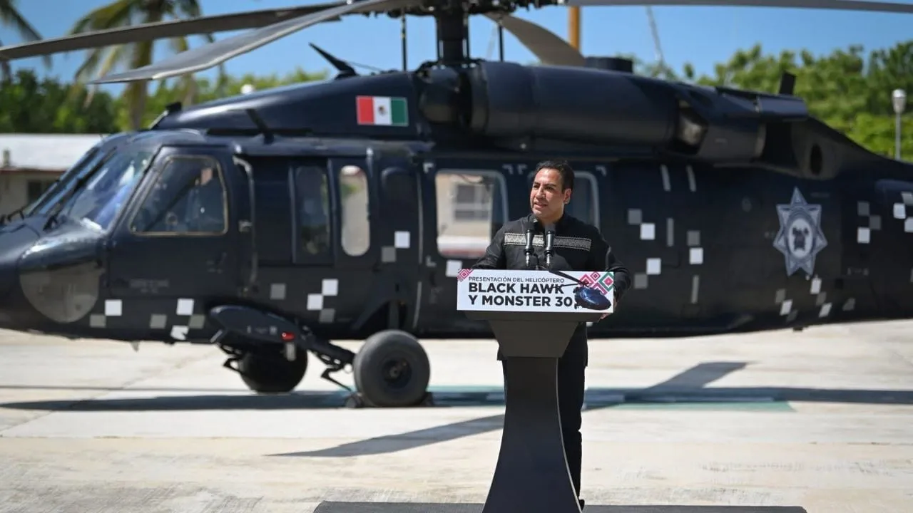 Chiapas compra helicóptero Black Hawk de más de 20 millones de dólares