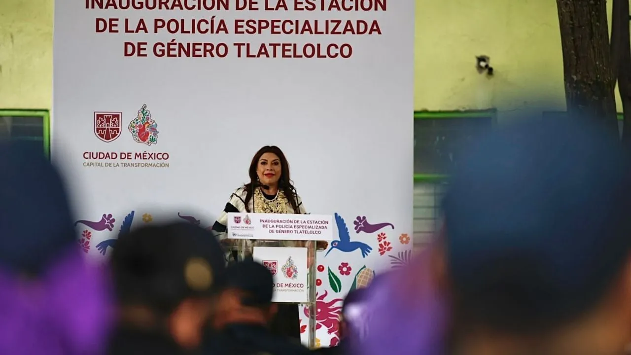 Brugada inaugura la primera Estación de la Policía Especializada de Género de la CDMX
