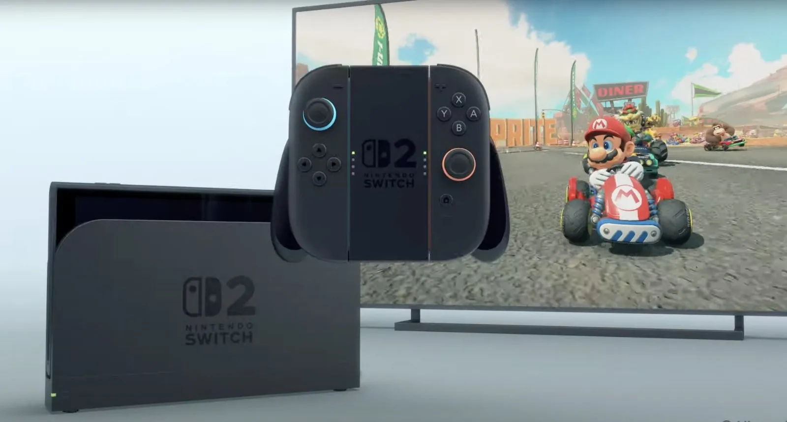 Así es la nueva consola Nintendo Switch 2 (Video)