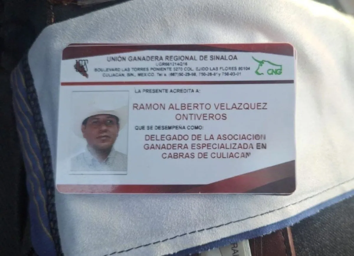 Asesinan a Ramón Velázquez, integrante de la Unión Regional Ganadera de Sinaloa