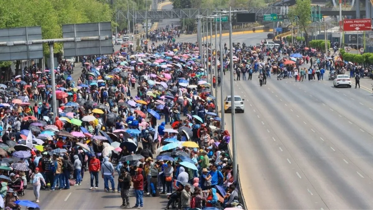 Inician marchas campesinas hacia la Ciudad de México; las protestas serán del 7 al 10 de abril