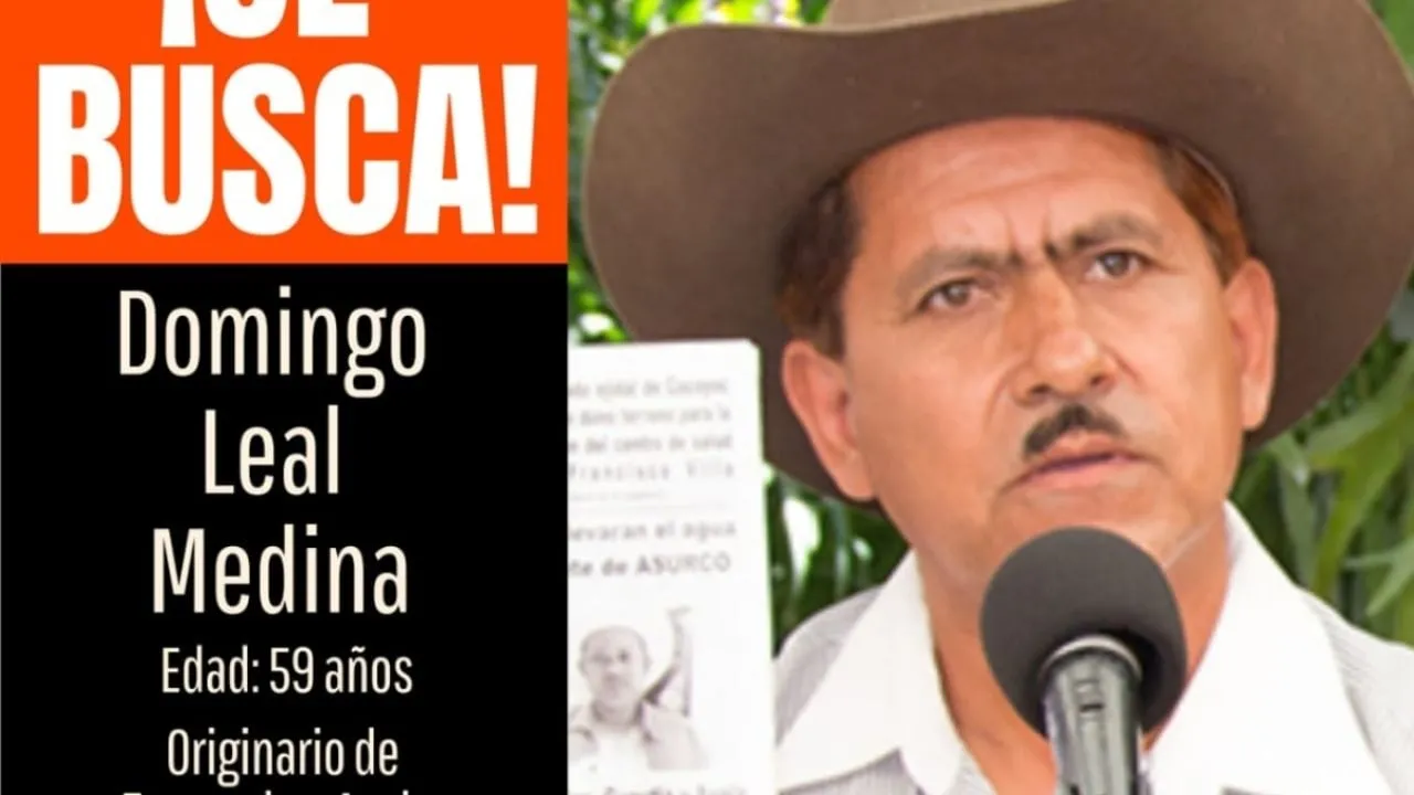 Desaparece Domingo Leal Medina, defensor del agua y la tierra en Morelos