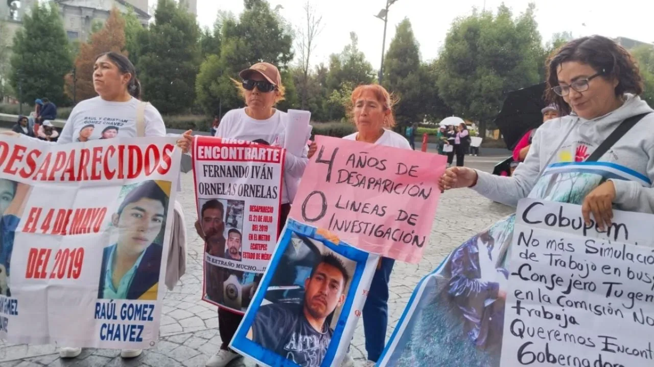 Piden a Sheinbaum aceptar asistencia internacional para frenar crisis de desapariciones