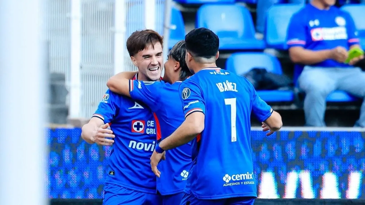 Cruz Azul afianza su liderato tras golear 3-0 a San Luis (Videos)