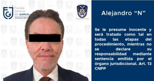Alejandro del Valle es detenido en CDMX por FGJ