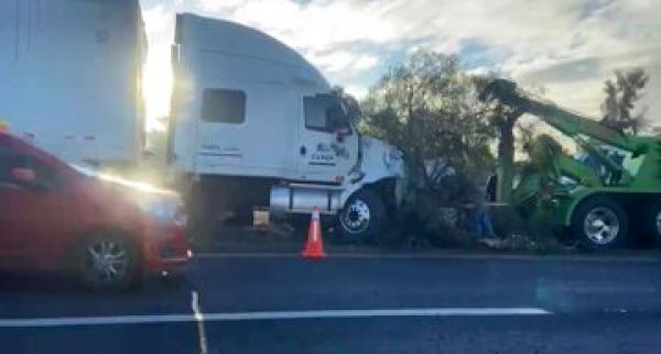 Accidente en la México-Pachuca provoca caos vial