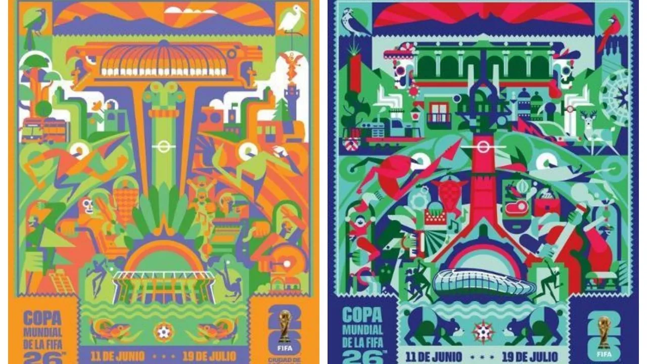Estos son los posters oficiales para el Mundial de la FIFA 2026