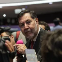 A insultos y empujones, diputados Arturo Ávila y Carlos Mancilla pelean en patio del Senado (Video)