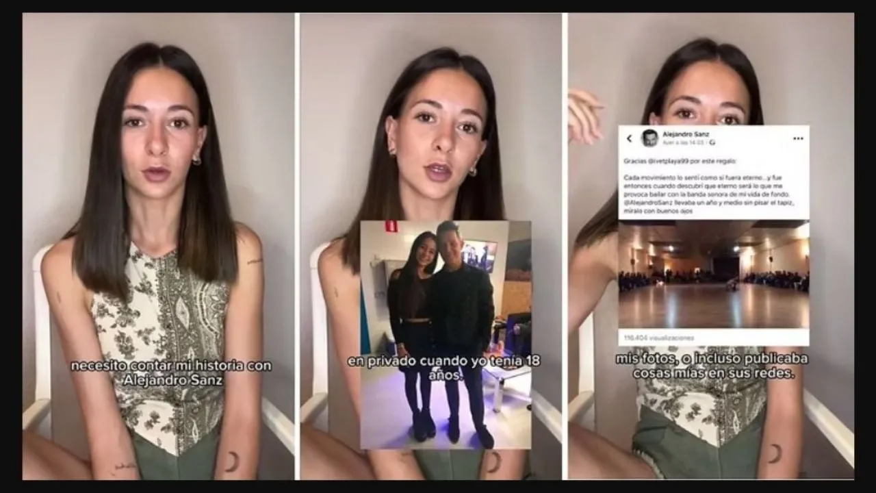 Fan expone relación con Alejandro Sanz cuando tenía 18 años: "necesito contar mi historia"