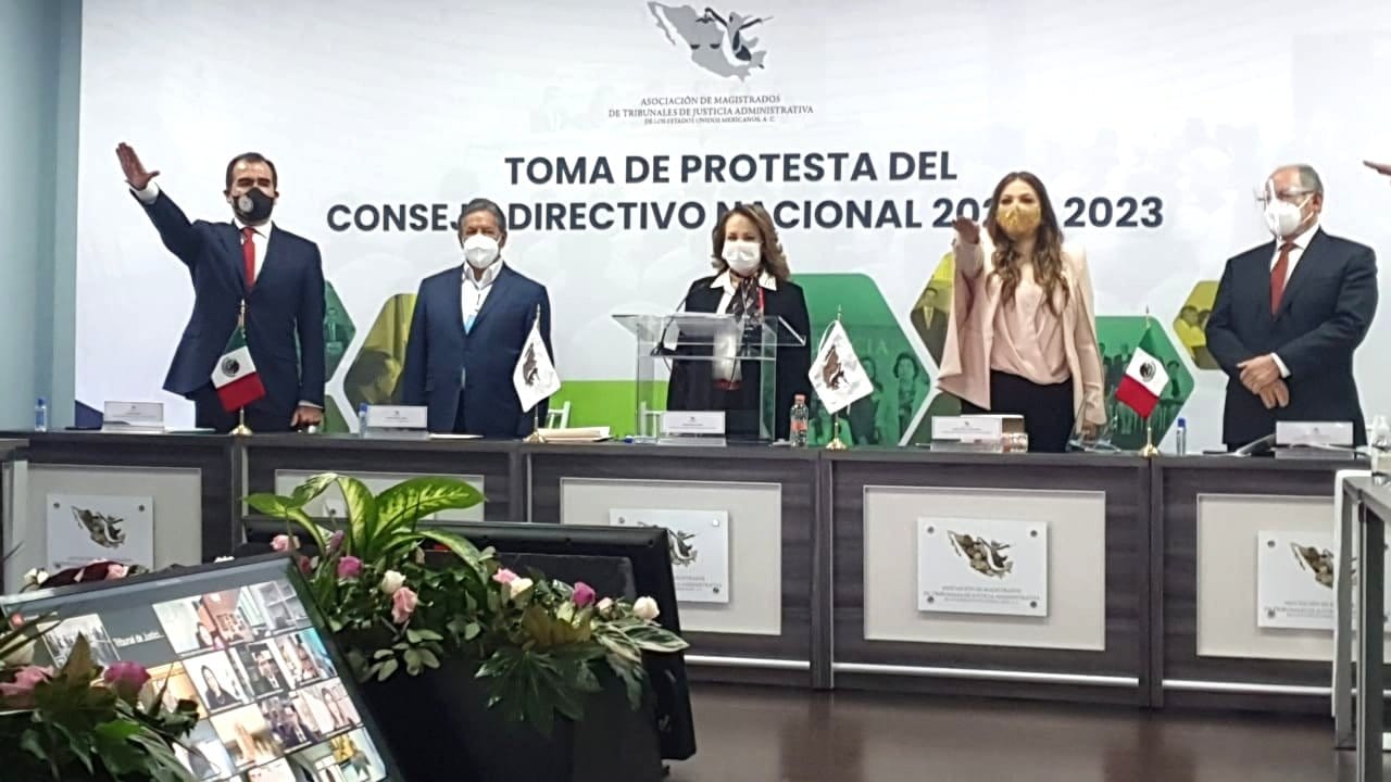 Conformado el Nuevo Consejo Directivo Nacional de la Asociación de Magistrados de Justicia Administrativa AMTJAEUM.