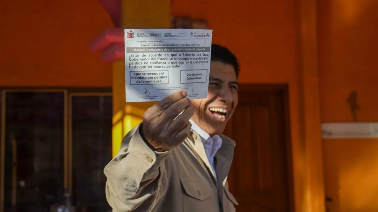 El PT impugna triunfo de Salomón Jara en consulta de revocación de mandato