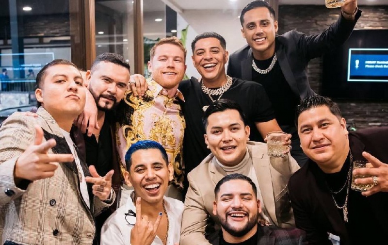 Canelo Álvarez echó a Grupo Firme de la fiesta de su hija.