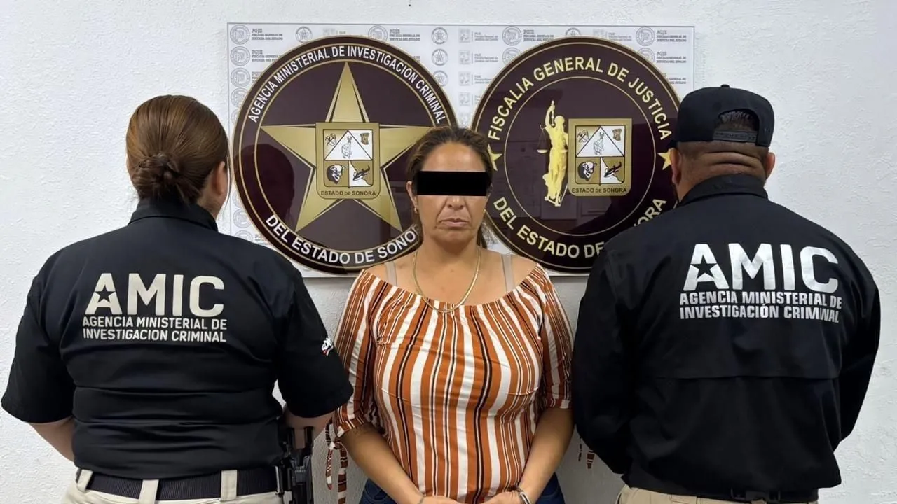 Capturan en San Luis Río Colorado a Mariana “N”, requerida en EU por tráfico de droga