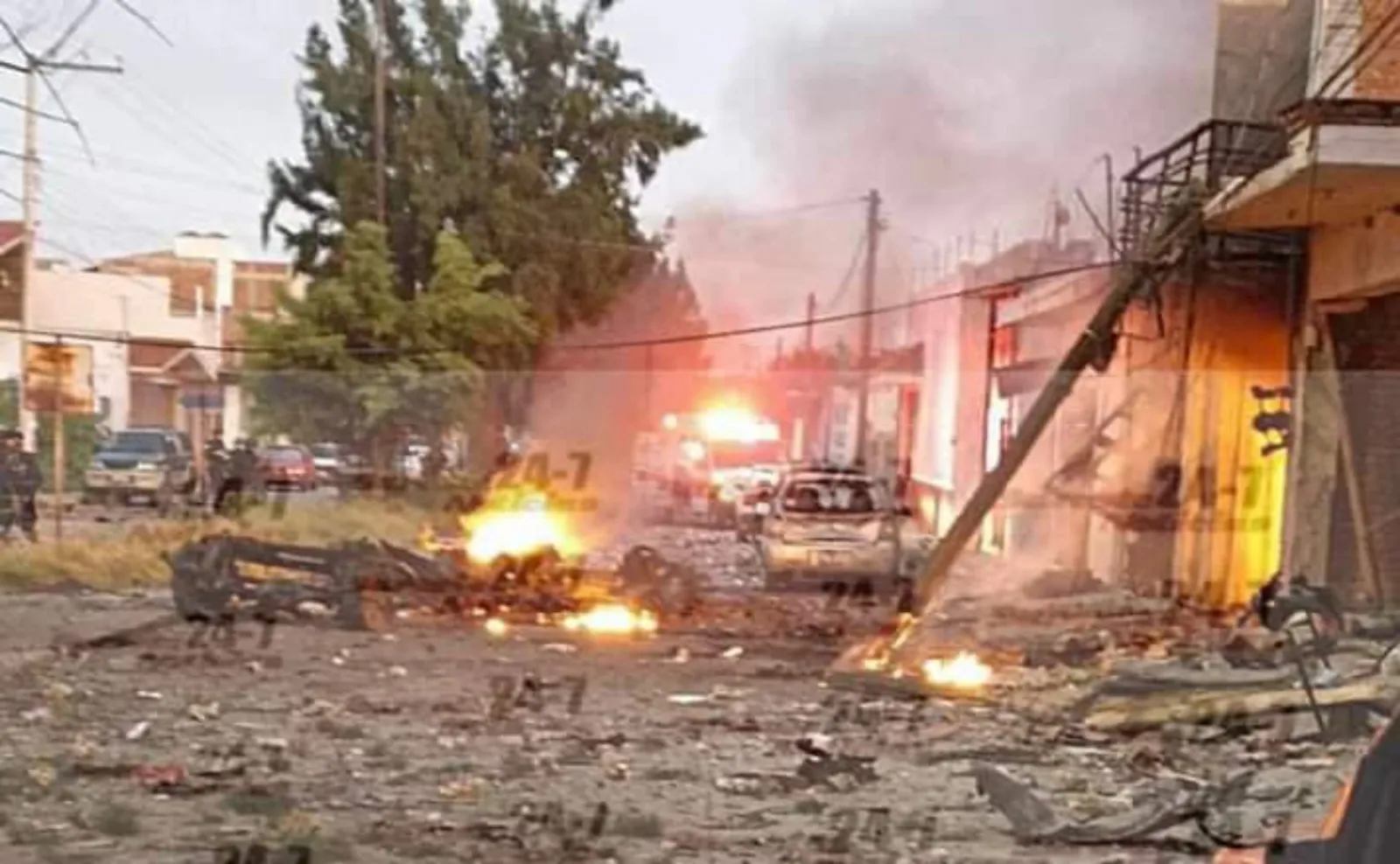 Explosión de autos bomba en Acámbaro, Guanajuato, no es terrorismo: García Harfuch