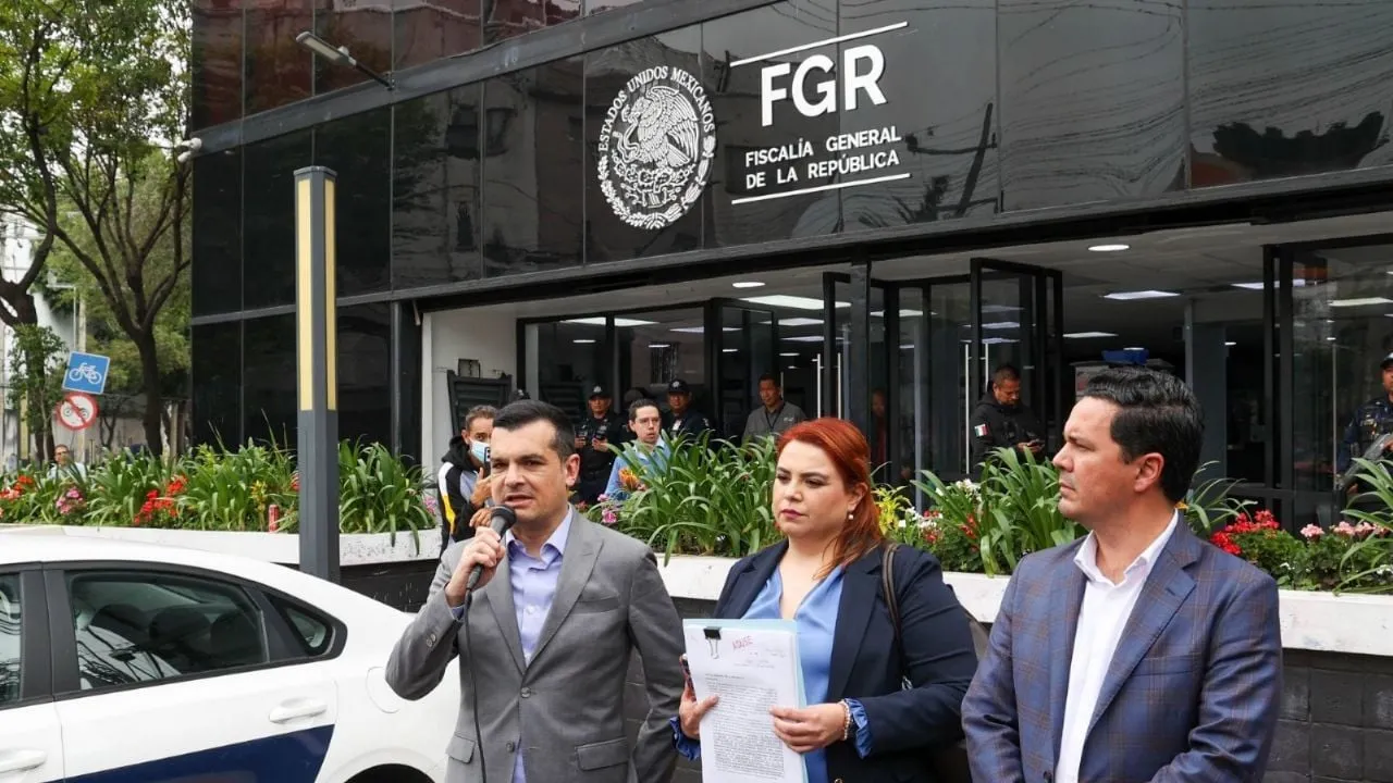 PAN denuncia ante la FGR a Ricardo Mejía Berdeja; lo acusa de nexos con el crimen organizado