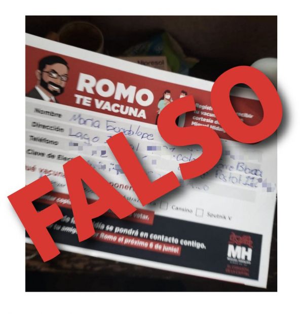 Victor Romo desmiente al PAN sobre supuesta campaña de vacunación