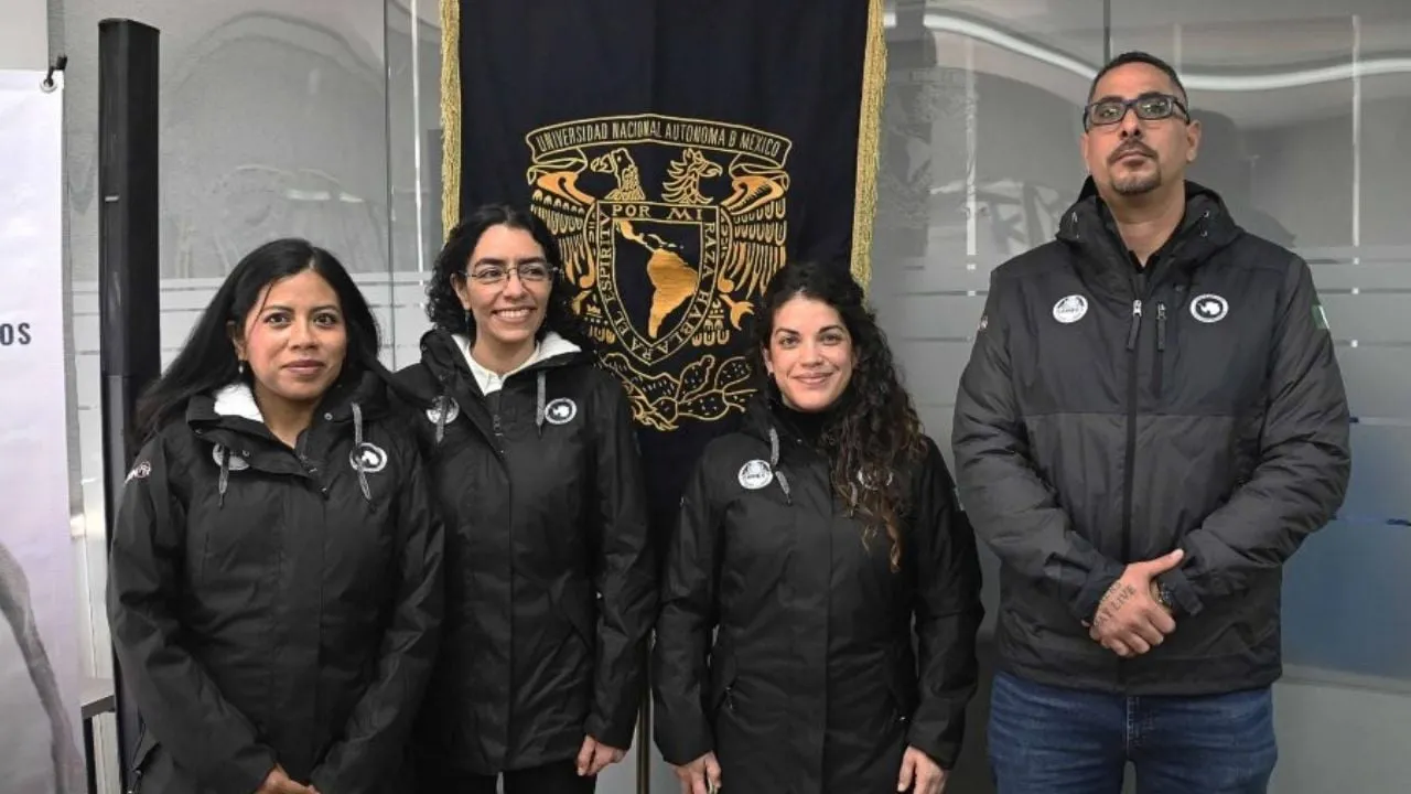 UNAM lidera primer equipo científico de México en la Antártida; esto es lo que estudiarán