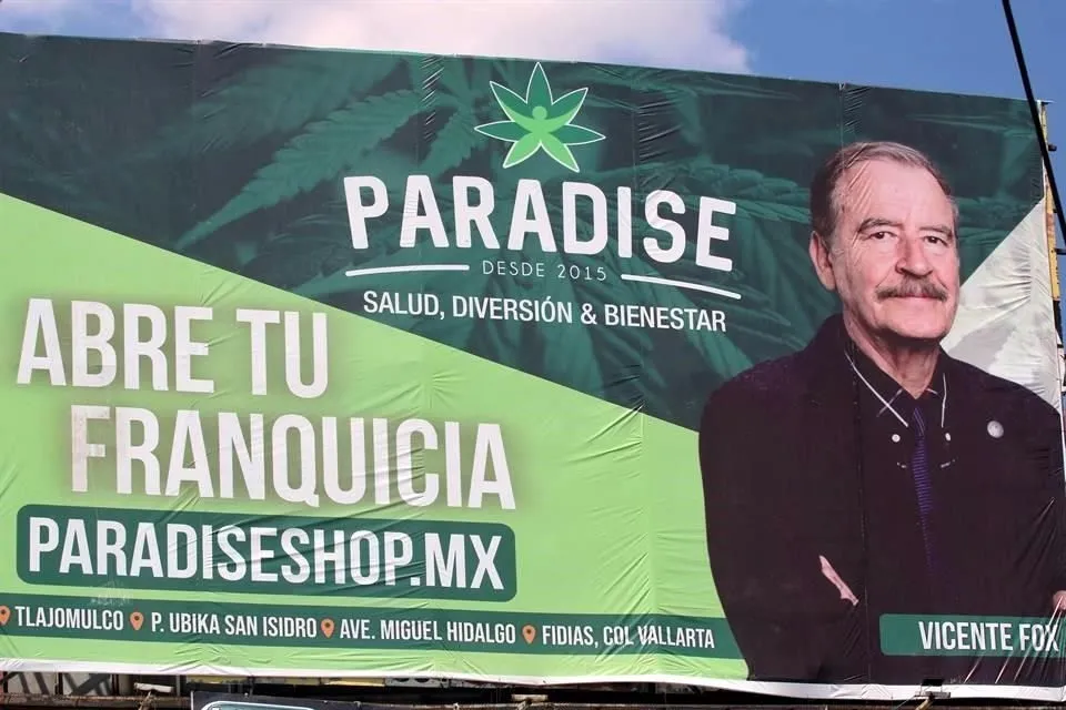 Cofepris alerta sobre venta ilegal de productos con Cannabis; una marca está ligada con Vicente Fox