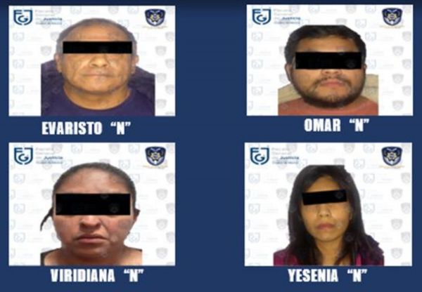 CDMX Detienen a 4 por violencia familiar y 1 feminicida. 