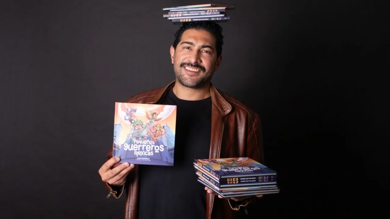 Ianis Guerrero y “Pequeños guerreros mexicas”, Mejor Libro Infantil y Juvenil por la Caniem