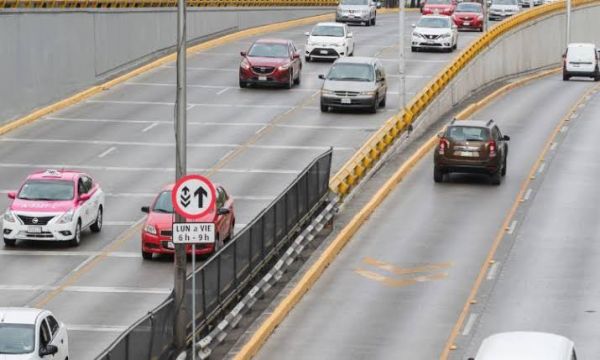 Habilitan carril reversible en Circuito Interior